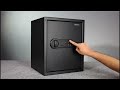 amazon basics digital safe with electronic keypad locker for home 51l