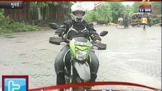 Zee24Taas: Sheetal Bidye Partcipating in Manali To Leh Bikers Rally