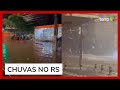 Temporal com ventos de 100 km/h atinge Porto Alegre e causa pavor em moradores: 'Nunca vi isso'