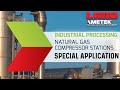 Natural Gas Pressure and Emission Monitoring in Compressor Stations