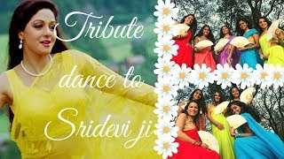 TRIBUTE DANCE TO BOLLYWOOD STAR SRIDEVI JI | Sridevi Mix Songs