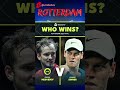 Tennis ATP Rotterdam Netherlands 2023 Final Medvedev vs Sinner #shorts