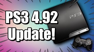 Sony Rolls Out New 4.92 Update For PS3! 19 Years Later!
