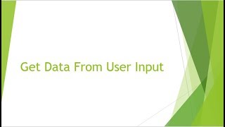12(Basic PHP Tutorials) Get Data From user input in PHP with html form