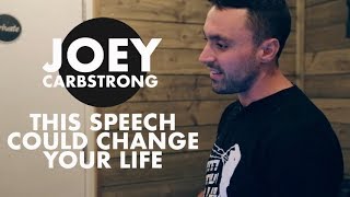 Joey Carbstrong Speech - Vegan Activism  | Torquay 2017