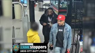 2 men identified in violent attempted robbery at Queens subway station