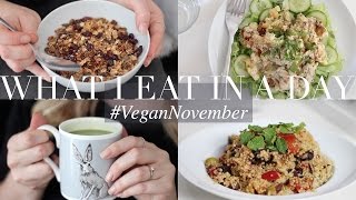 What I Eat in a Day #VeganNovember 2 (Vegan/Plant-based) | JessBeautician