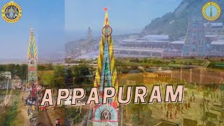 Appapuram Grama Prabha 2024 | Aerial view | #kotappakonda | #mahashivratri