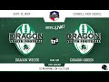 NTFL Youth Football - Dragon White at Dragon Green 4th Grade-9-21-830 A-Carroll High School