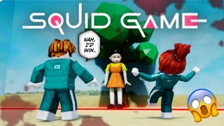 Will I Win In Squid Game? (Roblox) 💀😭