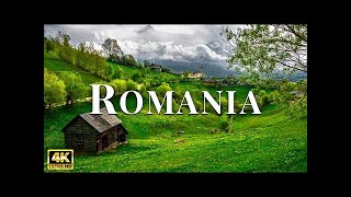 FLYING OVER ROMANIA 4K UHD   Relaxing Music With Stunning Beautiful Nature    Dreame Relax