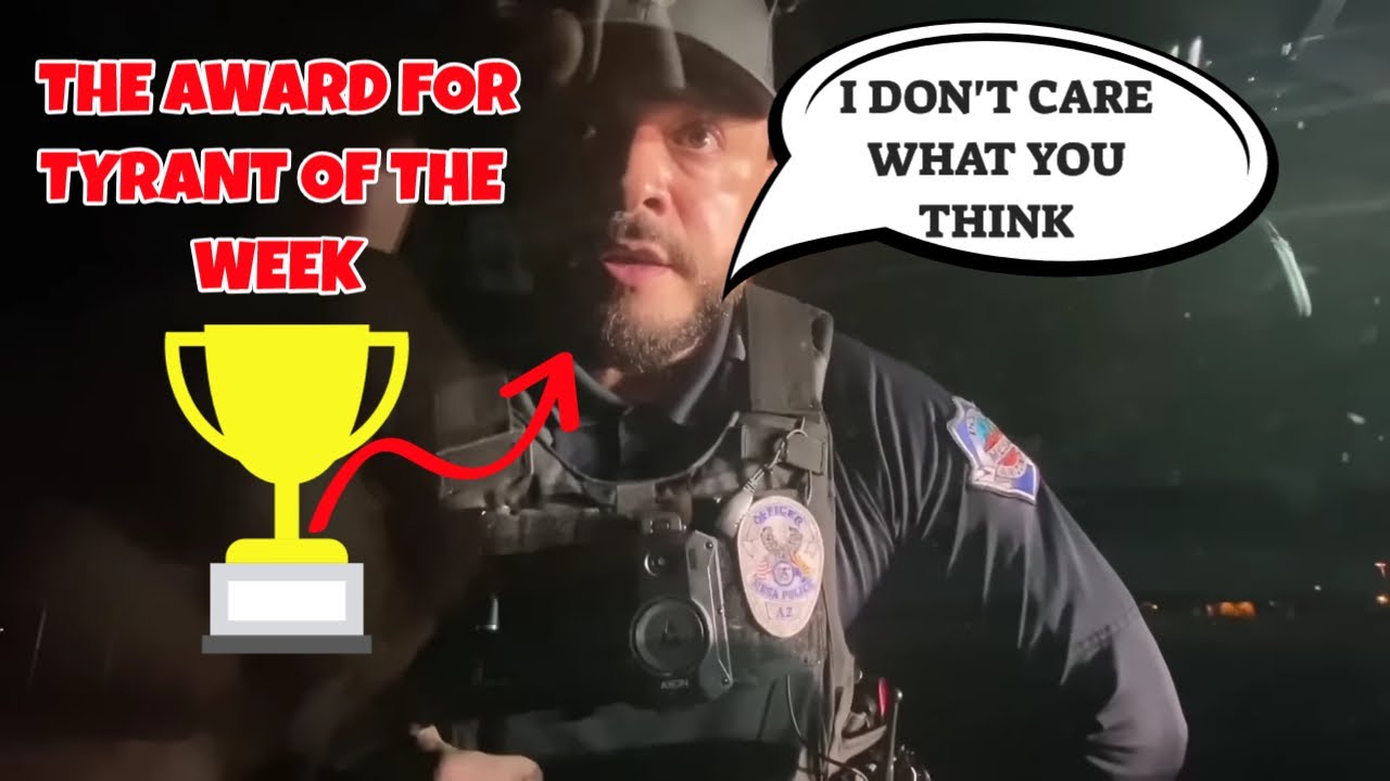 Tyrant Cop Messes With The Wrong People Youtube