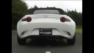 Fujitsubo Authorize R Muffler for Mazda MX5 Miata ND (2015+)