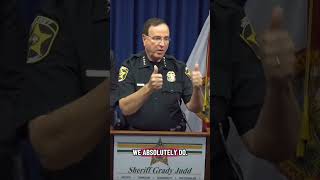 Sheriff Judd responds to reporter