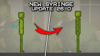 New Limb Syringe! | Melon Sandbox Update 26.0