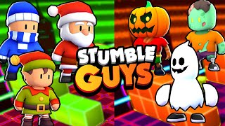 HALLOWEEN VS CHRISTMAS IN STUMBLE GUYS