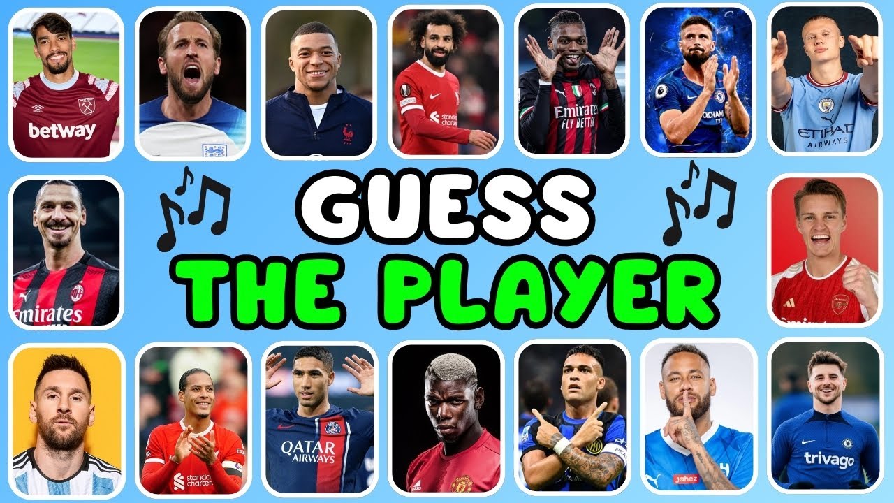 Guess Football Player By Dance Voice Jersey And Country Flag Ronaldo