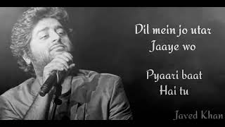 Dil Haareya Lyrics — From Arijit Sing