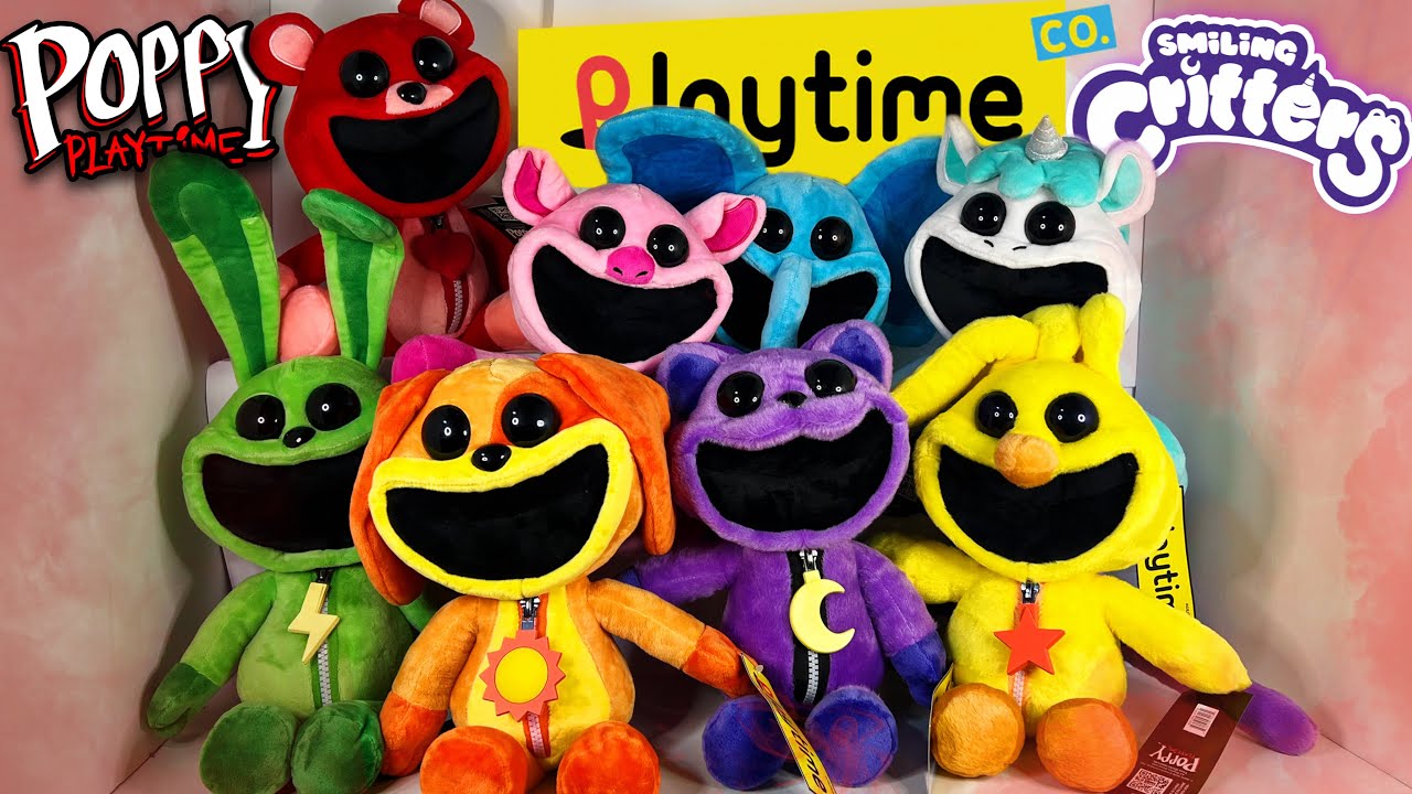 All The Official Smiling Critters Plushies Are Here Poppy Playtime
