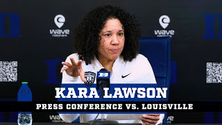 Press Conference (Feb. 20, 2025) | Kara Lawson Recaps Loss vs. Louisville