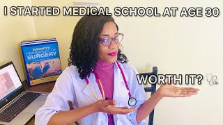 STARTING MEDICAL SCHOOL AT AGE 30 + I QUIT MY FIRST JOB || IS IT TOO LATE TO BECOME A MEDICAL DOCTOR