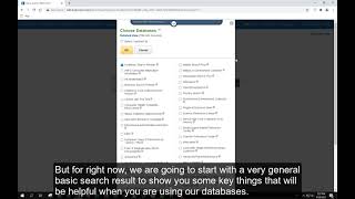 How to Search Library Databases