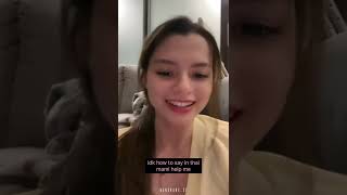 [Eng] 220829 Becky tiktok live cut