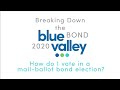 How do I vote in a mail ballot bond election?