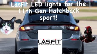 2022 Civic Hatchback sport | Lasfit New LED T3 series rear turn signal, Reverse and trunk lights!