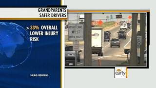 Study: Children safer when driven by grandparents