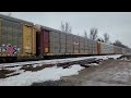 blue devil inspection boxcar cn 122 2287 u0026 ic 2466 in copetown ontario