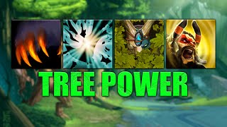 Tree Power OVERPOWER + PHANTOM STRIKE | Ability Draft