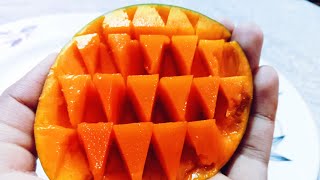 ♦আমের ডিজাইন,Mango cutting/Garnishing#Fooddecorating#Lavyfruity#Thaitrick
