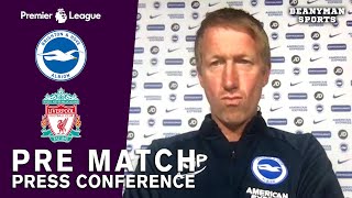 Graham Potter FULL Pre-Match Press Conference - Brighton v Liverpool - Premier League