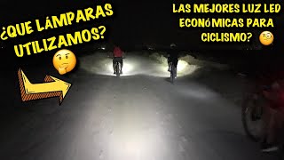 PROBANDO LAMPARAS ECONÓMICAS DE MERCADO LIBRE || RODADA NOCTURNA