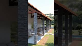 CHÁCARA - CASA DE CAMPO COM PISCINA #projetochacara #chácara #casadecampo #projetochacara #chacara