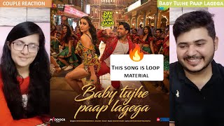 Couple Reaction on Baby Tujhe Paap Lagega | Zara Hatke Zara Bachke | Vicky K, Sara Ali K, Himesh R