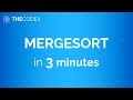 Data Structures and Algorithms: Learn Mergesort in 3 minutes!