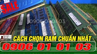 Cách chọn RAM cho máy tính, CHUẨN KHÔNG CẦN CHỈNH