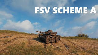 FSV SCHEME A The little cockroach carried the whole battle 9Kills  wot complete 4K