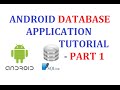 Android SQLite Database Part - 1
