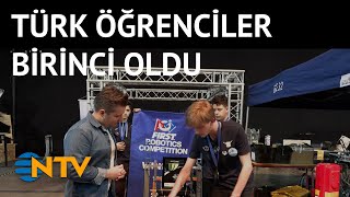 ​@NTV Liseli Türk gençlere robot yarışmasından birincilik (Tekno Hayat)