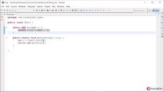 Java Tricky Program 5 - Ternary operator with null