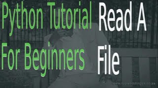 Become Proficient In Python Programming JT Devs | Read From FIle 2022