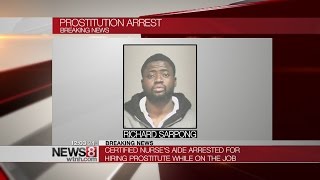 Nurse’s aide arrested for hiring prostitute