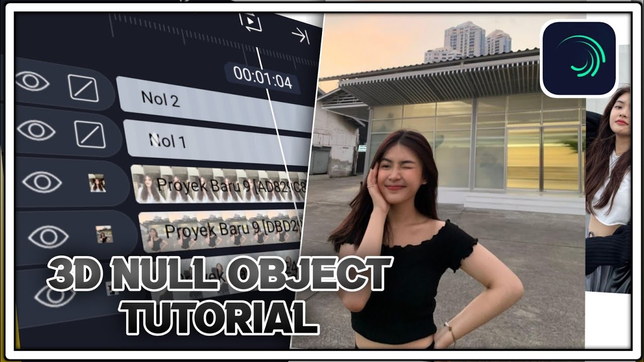 Tutorial 3d Null Object Alight Motion Tutorial Youtube