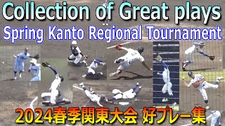 Great Plays from Spring Kanto Regional High School BaseballTournamnet／Japanese High School Baseball