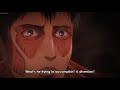 armin gets burned alive attack on titan season 3 part 2 episode 5 進撃の巨人シーズン3第2部第5話