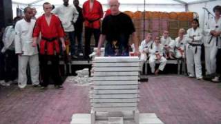 Breaking Bricks With Fire Shihan Wim