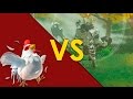 Zelda Breath of The Wild - Cucco vs Silver Lynel